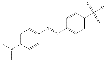 4-(N,N-二甲基氨基)偶氮苯-4'-磺酸氯[多肽研究用氮保护剂]
