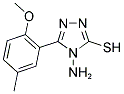 4-AMINO-5-(2-METHOXY-5-METHYL-PHENYL)-4H-[1,2,4]TRIAZOLE-3-THIOL