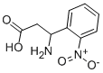 3-Amino-3-(2-nitrophenyl)propionic acid