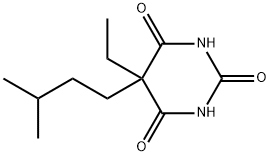 5-isoamyl-5-ethylbarbituric acid