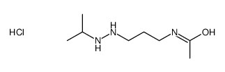 N-[3-(2-propan-2-ylhydrazinyl)propyl]acetamide,hydrochloride
