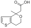 (4-Methyl-6,7-dihydro-4H-thieno[3,2-c]pyran-4-yl)acetic acid