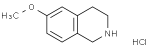 Isoquinoline, 6-methoxy-1,2,3,4-tetrahydro-, hydrochloride