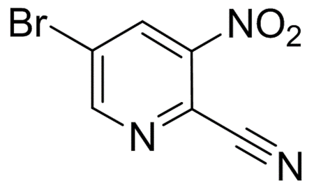 5-Bromo-3-nitropicolinonitrile, 5-Bromo-2-cyano-3-nitropyridine