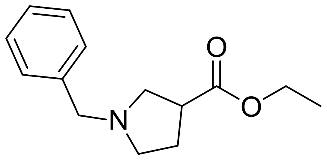 3-Pyrrolidinecarboxylic acid, 1-(phenylmethyl)-, ethyl ester