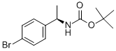 Carbamic acid, N-[(1R)-1-(4-bromophenyl)ethyl]-, 1,1-dimethylethyl ester