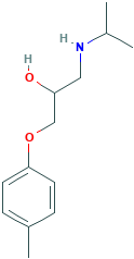 (2RS)-1-(Isopropylamino)-3-(4-methylphenoxy)propan-2-ol