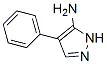 1H-Pyrazol-5-amine,  4-phenyl-