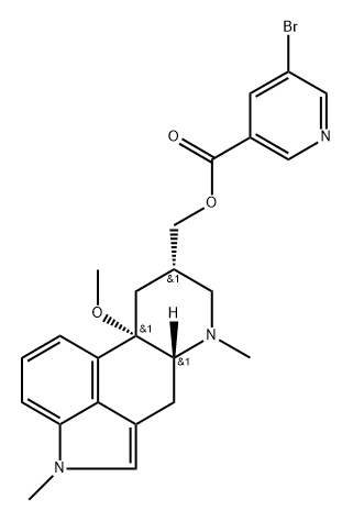 ((6aR,9S,10aS)-10a-methoxy-4,7-dimethyl-4,6,6a,7,8,9,10,10a-octahydroindolo[4,3-fg]quinolin-9-yl)methyl 5-bromonicotinate