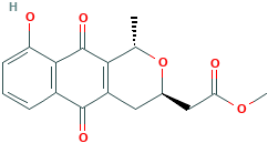 Nanaomycin A methyl ester