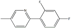 5-methyl-2-[(2,4-difluorophenyl)-2-oxoethyl]pyridine