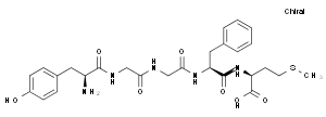 l-tyrosylglycylglycyl-l-phenylalanyl-l-methionin
