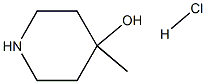 4-Methyl-4-piperidinol hydrochloride (1:1)