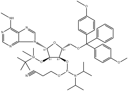 5'-O-DMT-2'-O-tert-Butyldimethylsilyl-N6-methyl-adenosine 3'-CE phosphoramidite