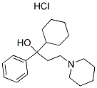α-Cyclohexyl-α-phenyl-1-piperidinepropanol, HCl, Artane