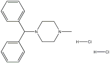 1-二苯甲基-4-甲基哌嗪二盐酸盐