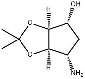 (3aS,4R,6S,6aR)-6-AMinotetrahydro-2,2-diMethyl-4H-cyclopenta-1,3-dioxol-4-ol