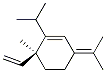 (6S)-6-ethenyl-6-methyl-1-propan-2-yl-3-propan-2-ylidene-cyclohexene
