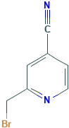 4-Pyridinecarbonitrile,2-(bromomethyl)-(9CI)