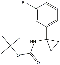 tert-butyl 1-(3-broMophenyl)cyclopropylcarbaMate