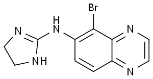 5-bromo-n-(4,5-dihydro-1h-imidazol-2-yl)-6-quinoxalinamin