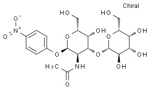 4-nitrophenyl 2-acetamido-2-deoxy-3-o-(β-d-galactopyranosyl)-α-d-galactopyranoside