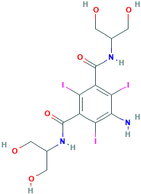 N,N′-Bis(1,3-dihydroxy-2-propyl)-5-amino-2,4,6-triiodoisophthalamide