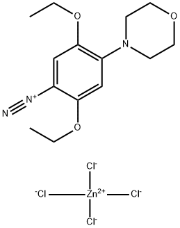 2,5-Diethoxy-4-Morpholinobenzenediazonium Tetrachlorozincate
