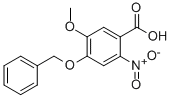 2-nitro-4-benzyloxy-5-methoxy-benzoic acid