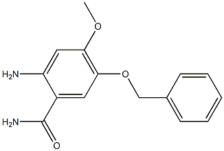 2-氨基-4-甲氧基-5-(苄氧基)苯甲酰胺