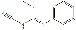 Carbamimidothioic acid,N-cyano-N'-3-pyridinyl-, methyl ester