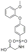 N-[4-(2-甲氧基苯氧基)苯基磺酰基]甘氨酸