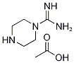 Piperazine-1-carboxamidinium acetate