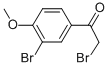 2-BROMO-1-(3-BROMO-4-METHOXYPHENYL)ETHANONE