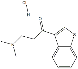 1-(benzo[b]thiophen-3-yl)-3-(dimethylamino)propan-1-one hydrochloride