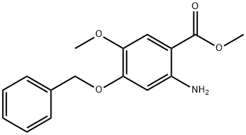 2-氨基-4-苄氧基-5-甲氧基苯甲酸甲酯