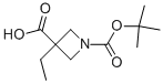3-Ethyl-1-{[(2-methyl-2-propanyl)oxy]carbonyl}-3-azetidinecarboxylic acid