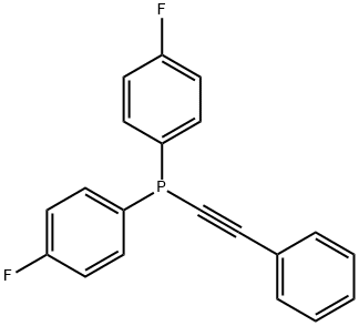 Phosphine, bis(4-fluorophenyl)(phenylethynyl)- (9CI)