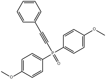 Phosphine oxide, bis(4-methoxyphenyl)(phenylethynyl)- (9CI)