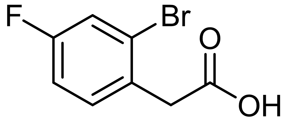 2-(2-溴-4-氟苯基)乙酸