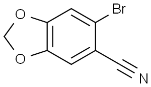 6-溴苯并[d][1,3]二氧戊环-5-甲腈