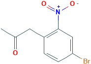 2-Propanone, 1-(4-bromo-2-nitrophenyl)-
