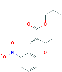 异丁基2-(2-硝基苄亚基)乙酰乙酸