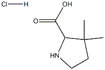 3,3-二甲基吡咯烷-2-羧酸盐酸盐