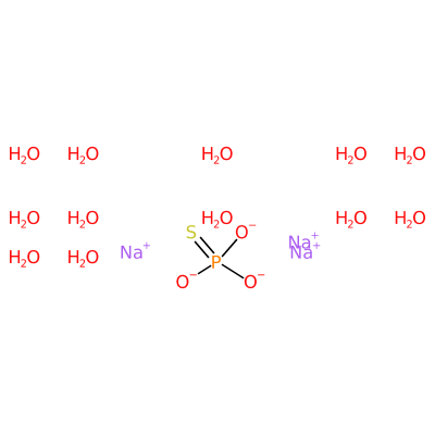 硫代磷酸钠十二水合物