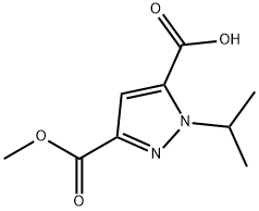 1-isopropyl-3-(methoxycarbonyl)-1H-pyrazole-5-carboxylic acid