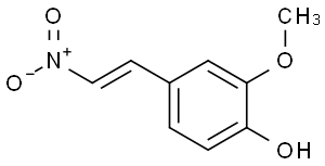 1-3(甲氧基-4-羟基苯基)2-硝基乙烯