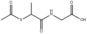 Glycine, N-[2-(acetylthio)-1-oxopropyl]-