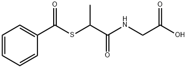 α-苯甲酰巯基丙酰甘氨酸