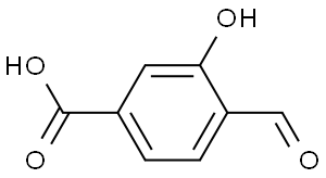 Benzoic acid, 4-forMyl-3-hydroxy-